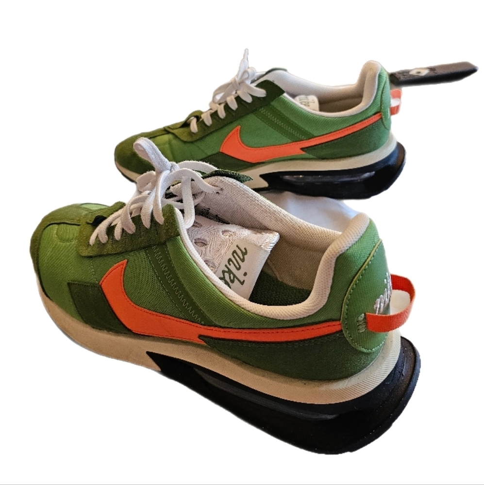 Nike Air Max Pre-Day Green and Orange Men's Sneakers - Picture 2 of 2